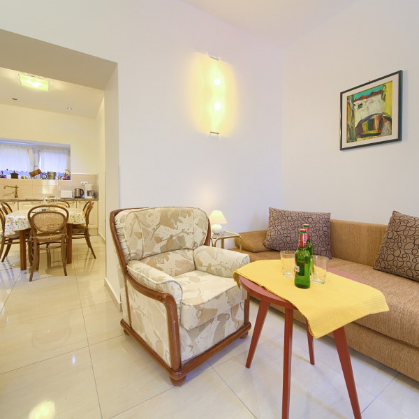 Living room, Little villa Tony, Family Apartments Parat Crikvenica 51260 Crikvenica